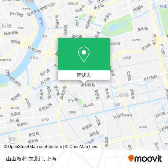 由由新村-东北门地图