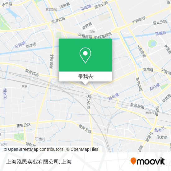 上海泓民实业有限公司地图
