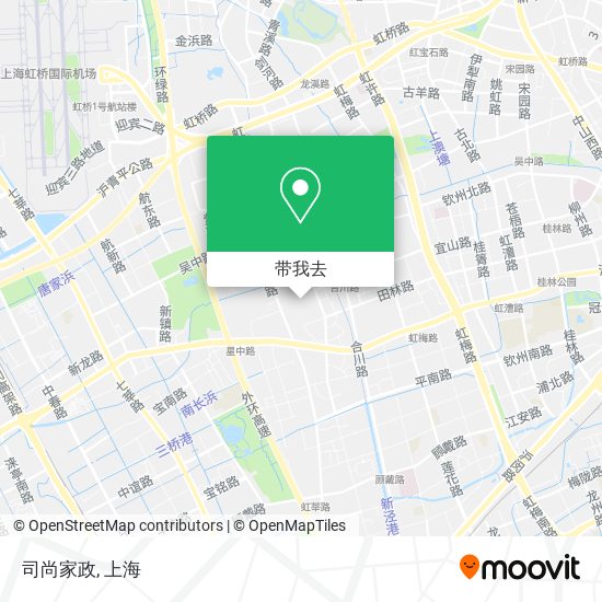 司尚家政地图