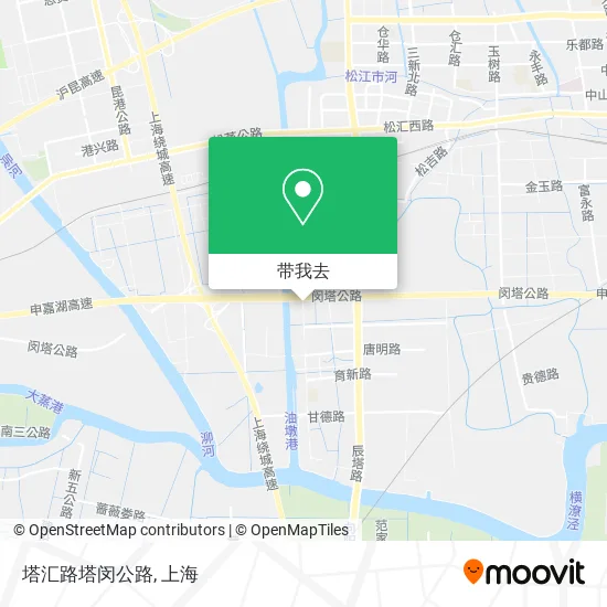 塔汇路塔闵公路地图