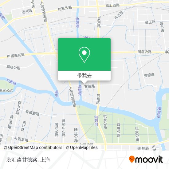 塔汇路甘德路地图