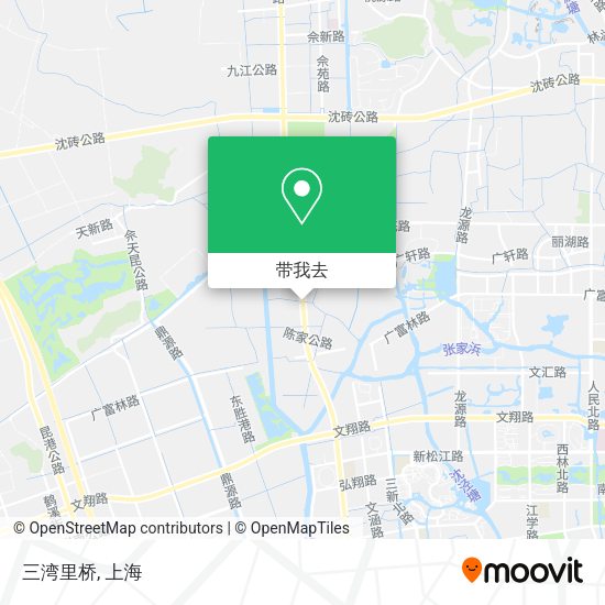 三湾里桥地图