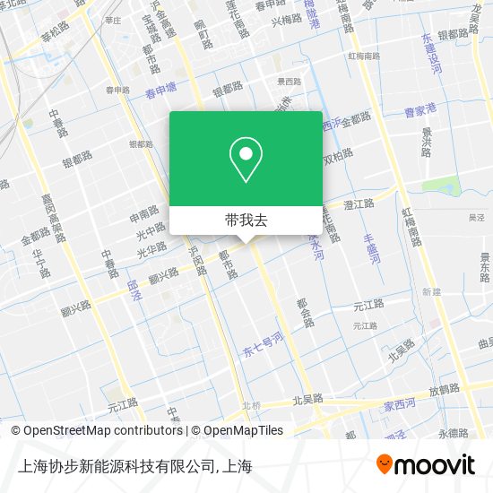 上海协步新能源科技有限公司地图