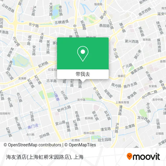海友酒店(上海虹桥宋园路店)地图