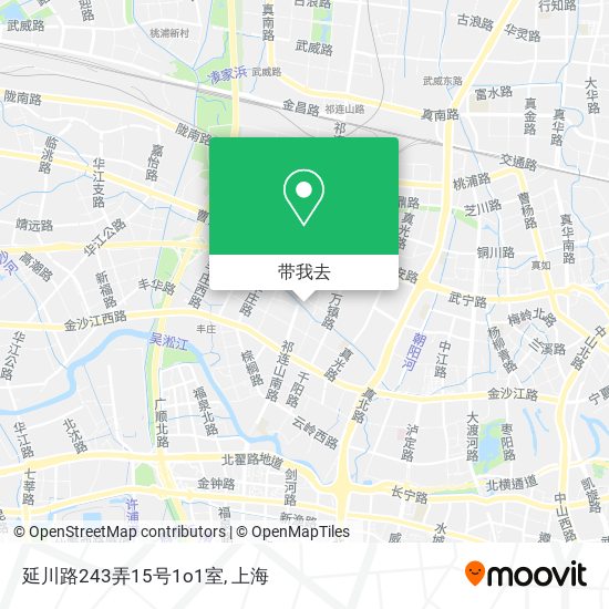 延川路243弄15号1o1室地图