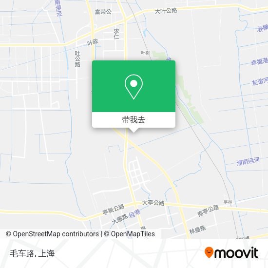毛车路地图