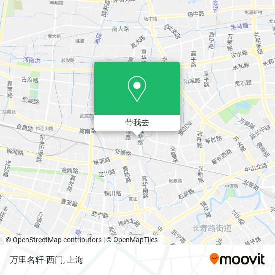 万里名轩-西门地图