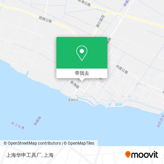 上海华申工具厂地图
