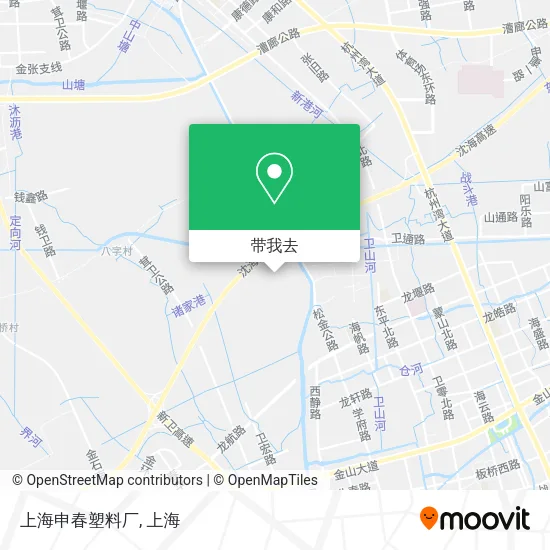 上海申春塑料厂地图