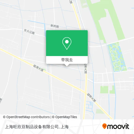 上海旺欣豆制品设备有限公司地图