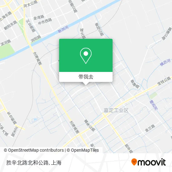 胜辛北路北和公路地图