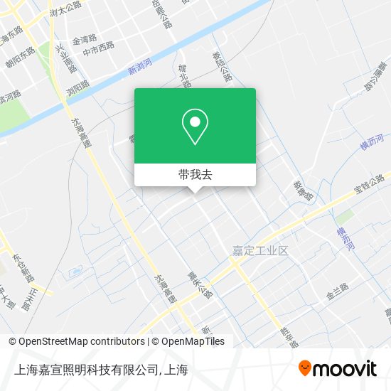 上海嘉宣照明科技有限公司地图