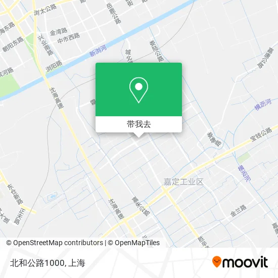 北和公路1000地图