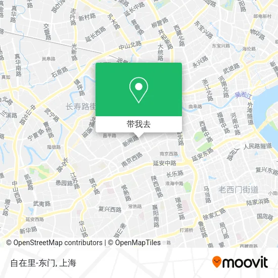 自在里-东门地图