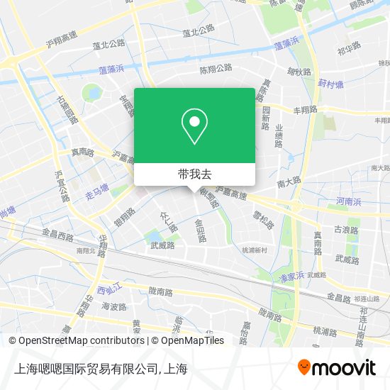 上海嗯嗯国际贸易有限公司地图