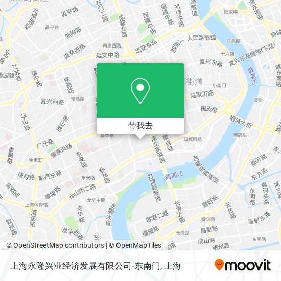 上海永隆兴业经济发展有限公司-东南门地图