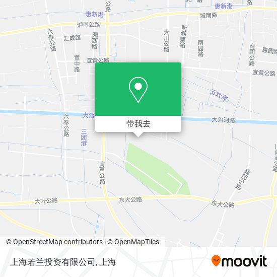 上海若兰投资有限公司地图