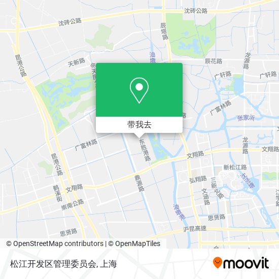 松江开发区管理委员会地图