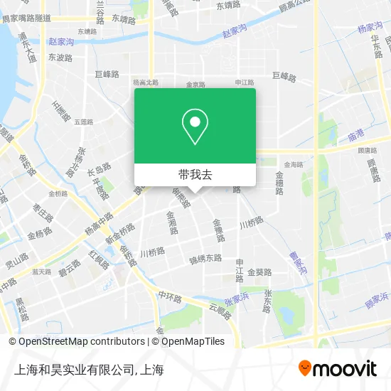 上海和昊实业有限公司地图