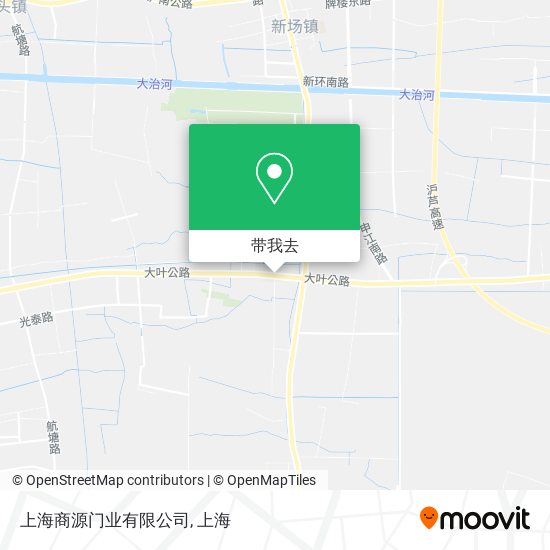 上海商源门业有限公司地图