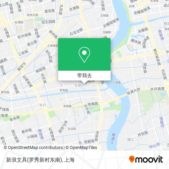 新浪文具(罗秀新村东南)地图