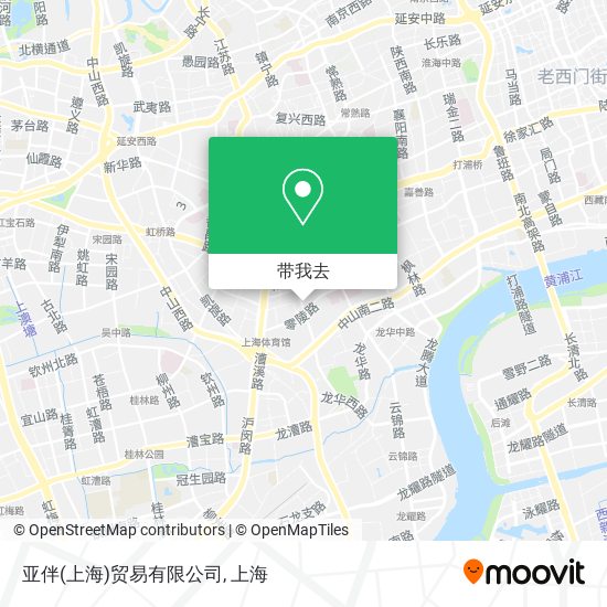 亚伴(上海)贸易有限公司地图
