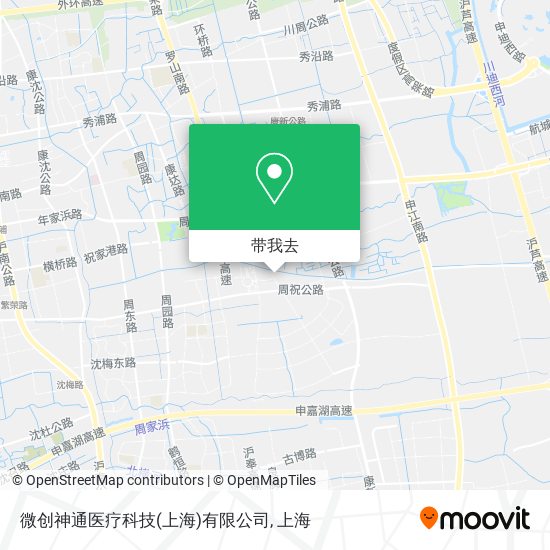 微创神通医疗科技(上海)有限公司地图
