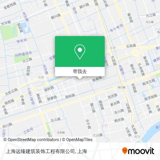 上海远臻建筑装饰工程有限公司地图