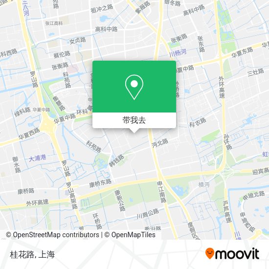 桂花路地图