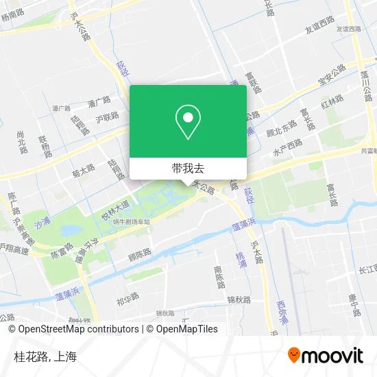 桂花路地图