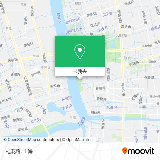 桂花路地图