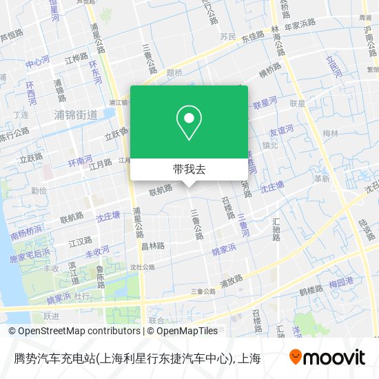 腾势汽车充电站(上海利星行东捷汽车中心)地图