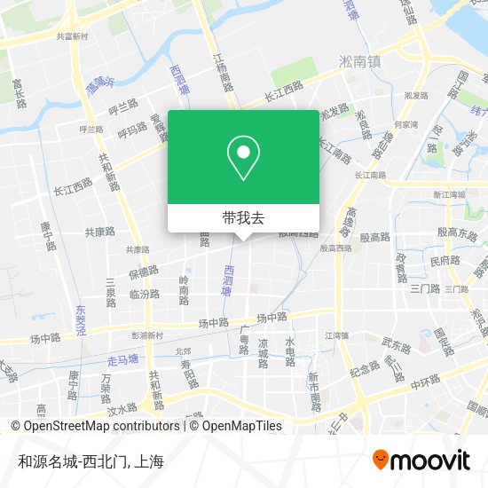 和源名城-西北门地图