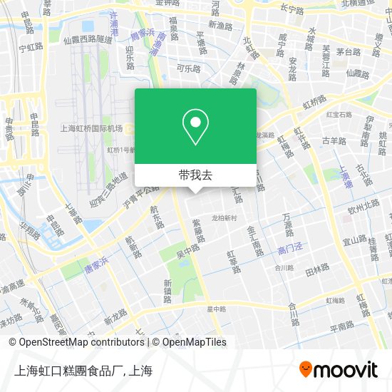 上海虹口糕團食品厂地图