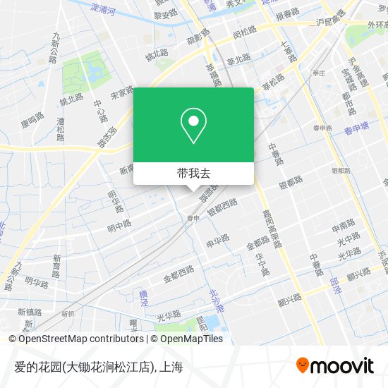 爱的花园(大锄花涧松江店)地图