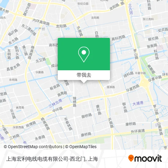 上海宏利电线电缆有限公司-西北门地图
