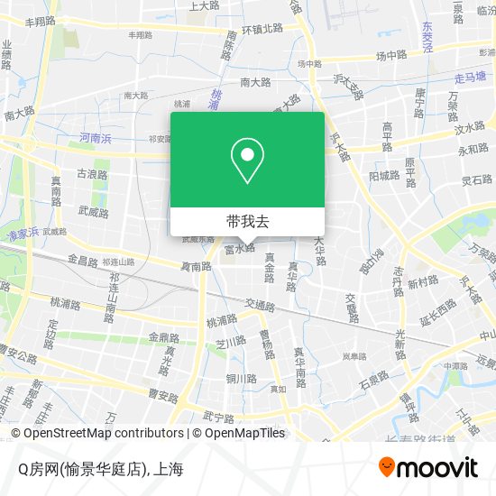 Q房网(愉景华庭店)地图