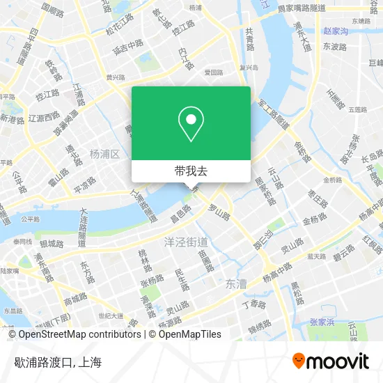 歇浦路渡口地图