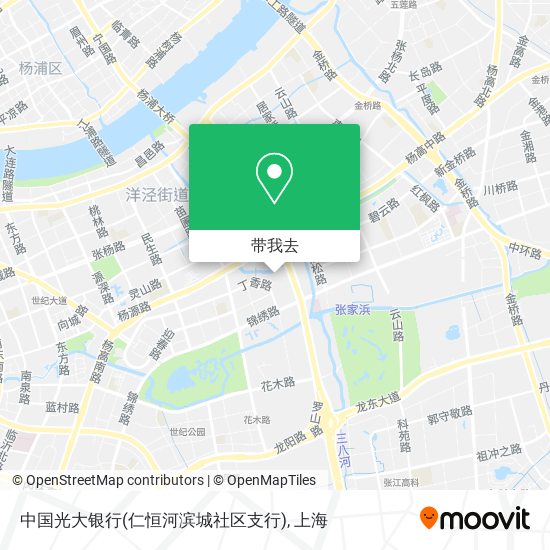 中国光大银行(仁恒河滨城社区支行)地图