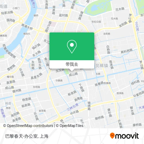 巴黎春天-办公室地图