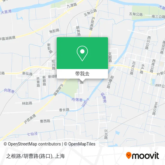 之根路/胡曹路(路口)地图