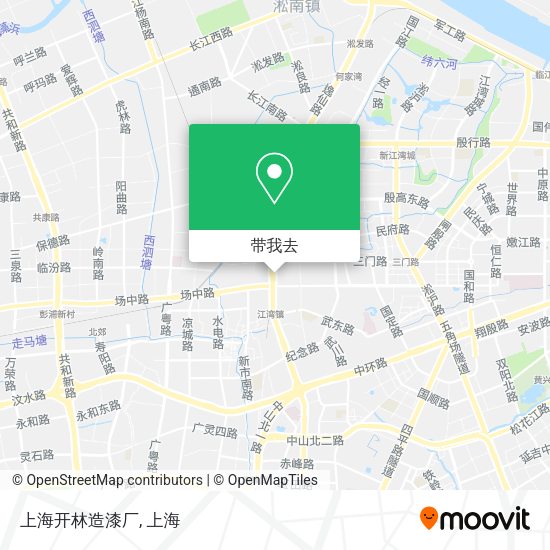 上海开林造漆厂地图