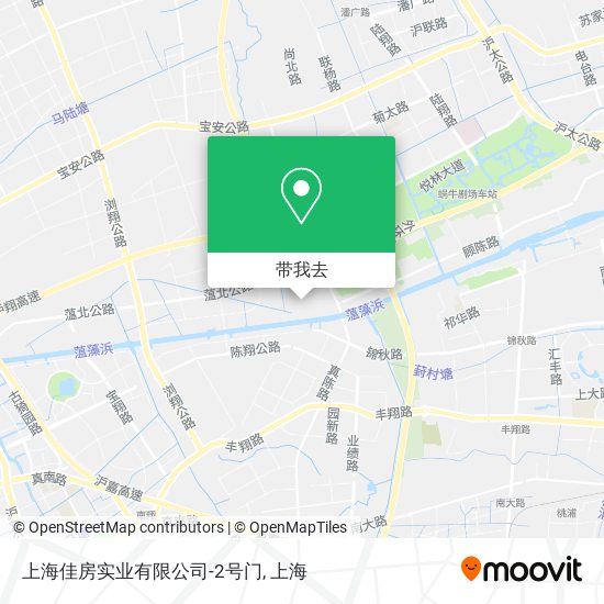 上海佳房实业有限公司-2号门地图
