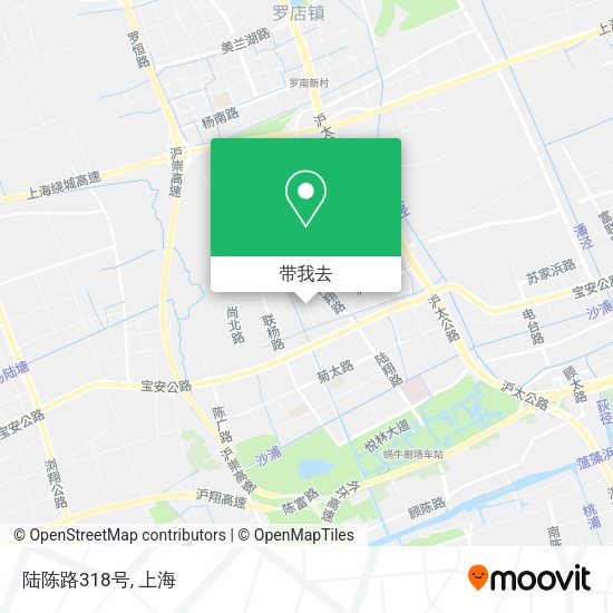 陆陈路318号地图