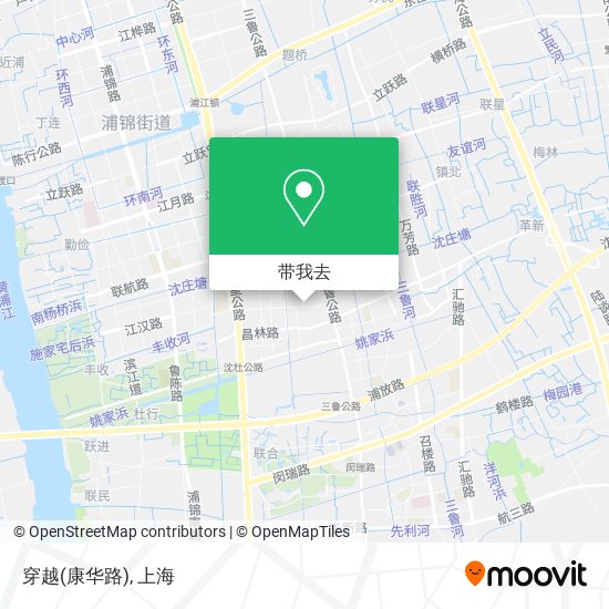 穿越(康华路)地图