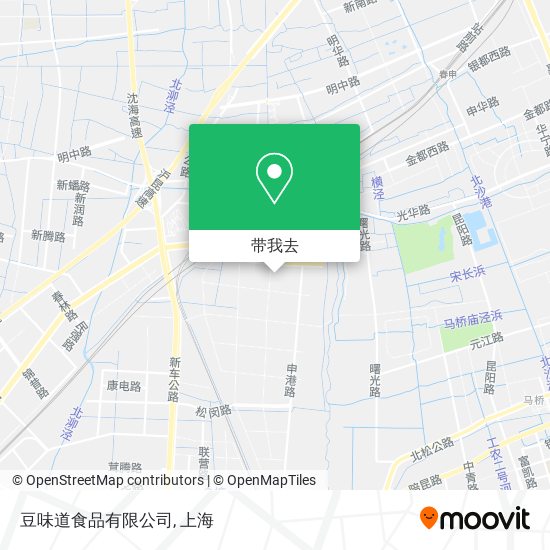 豆味道食品有限公司地图