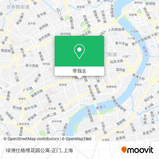 绿洲仕格维花园公寓-正门地图