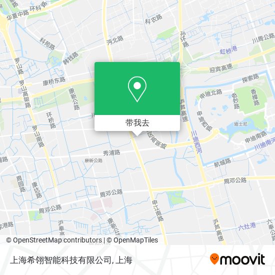 上海希翎智能科技有限公司地图