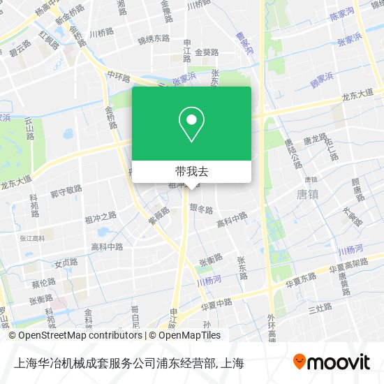 上海华冶机械成套服务公司浦东经营部地图