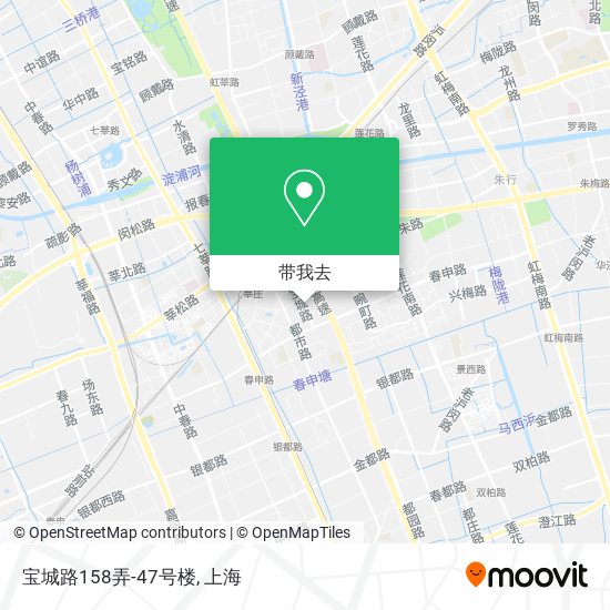 宝城路158弄-47号楼地图